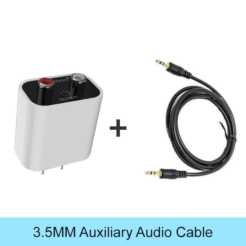 🎧 50% RABATT! 🎉 Bluetooth 5.0 Ljudadapter – Trådlös Uppspelning, Högkvalitativt Ljud & Enkel Inställning 📦
