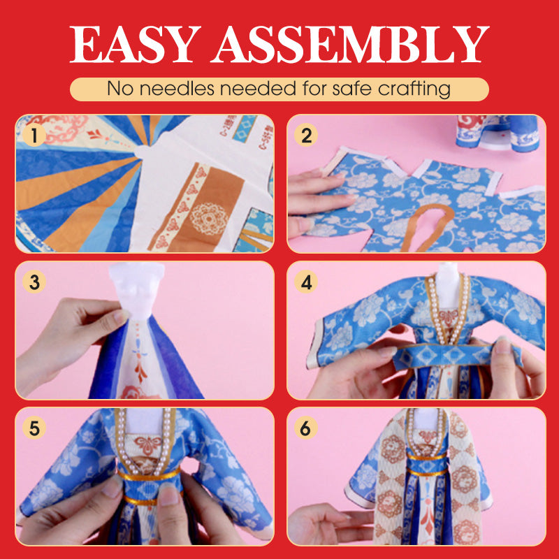 DIY Traditionell Kinesisk Klädset för Barn
