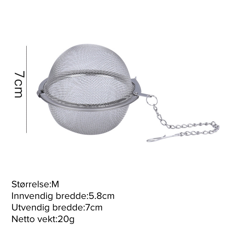 ⏳🔥TIDSBEGRÄNSAT ERBJUDANDE: 50% RABATT! ⏰Krydd- och tesil i rostfritt stål 304 (3-pack)