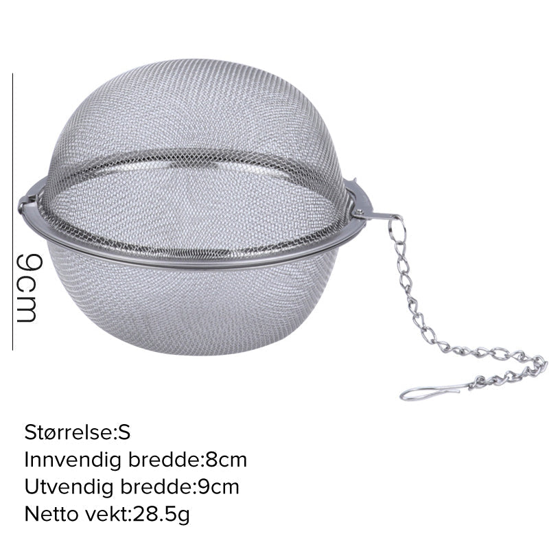 ⏳🔥TIDSBEGRÄNSAT ERBJUDANDE: 50% RABATT! ⏰Krydd- och tesil i rostfritt stål 304 (3-pack)