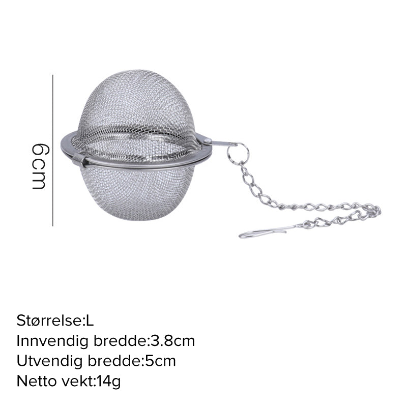 ⏳🔥TIDSBEGRÄNSAT ERBJUDANDE: 50% RABATT! ⏰Krydd- och tesil i rostfritt stål 304 (3-pack)