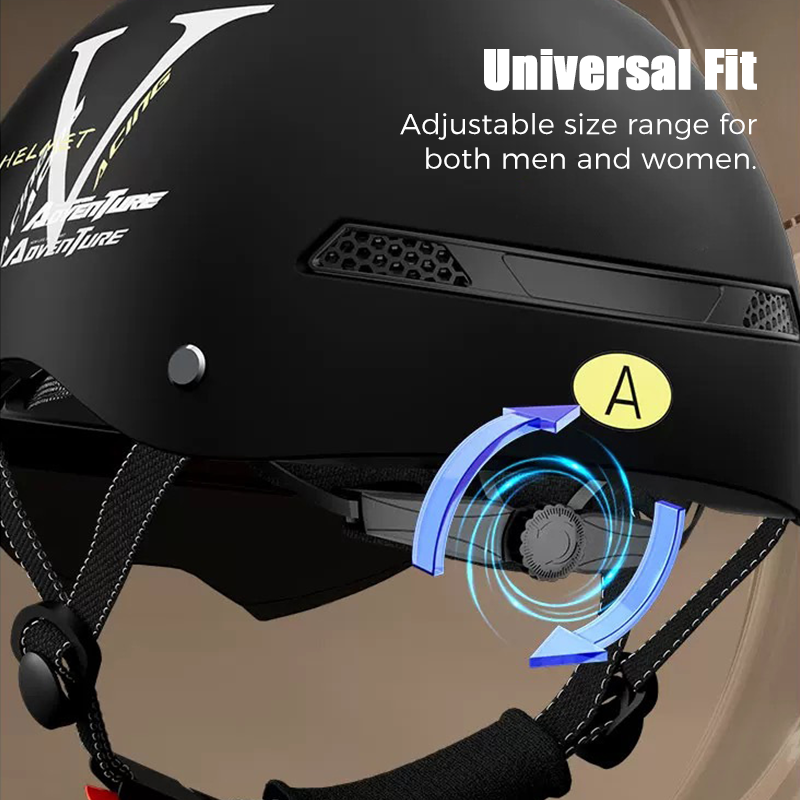 🔥🎁Nyhet 50 % RABATT🔥🛡️Din säkerhetsgaranti🏍️Andningsbar, lätt och stöttålig motorcykelhjälm