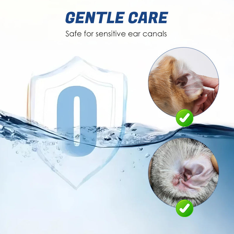 🐱Orolösning för öronkvalster och bakterier hos husdjur