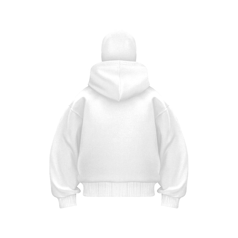 Ninja-hoodie med dragkedja för män och kvinnor