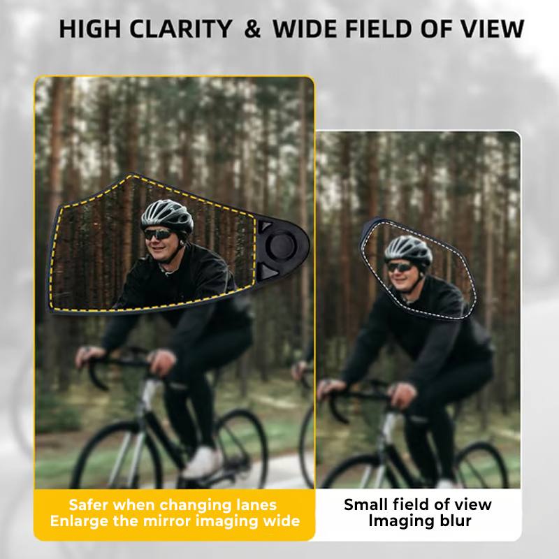 🔥360° Justerbar Backspegel för Cykelstyre💯