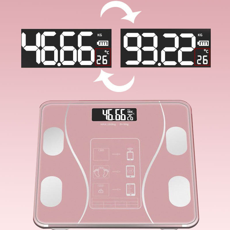 🏅🔥Sista dagens rea 50% RABATT🔥Vikt & Kroppsfett Smart Digital Våg