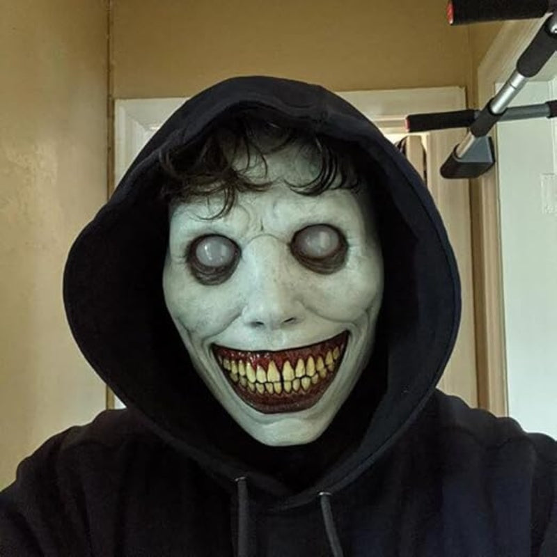 🔥Stor Halloween-överraskning!!💀Skrämmande Skräck Halloween Mask