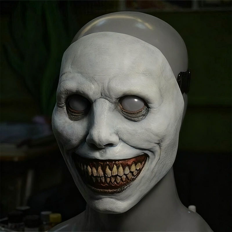 🔥Stor Halloween-överraskning!!💀Skrämmande Skräck Halloween Mask