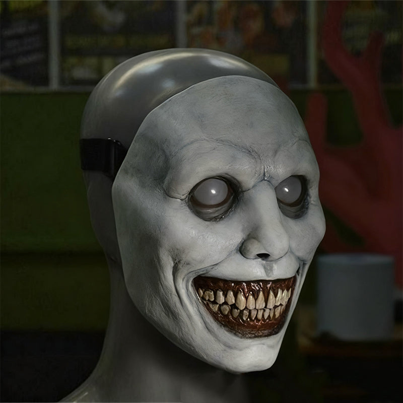 🔥Stor Halloween-överraskning!!💀Skrämmande Skräck Halloween Mask