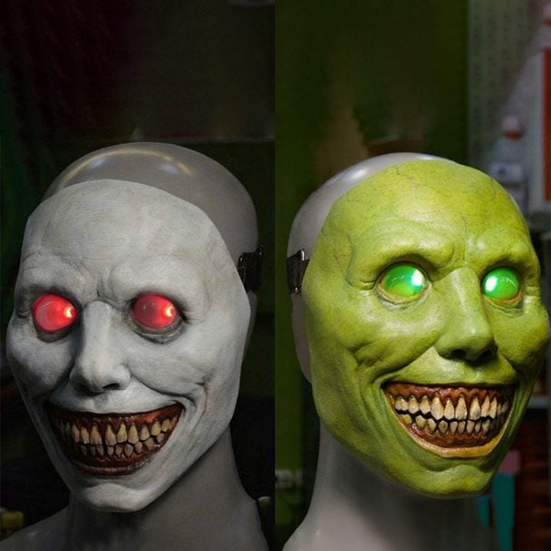 🔥Stor Halloween-överraskning!!💀Skrämmande Skräck Halloween Mask