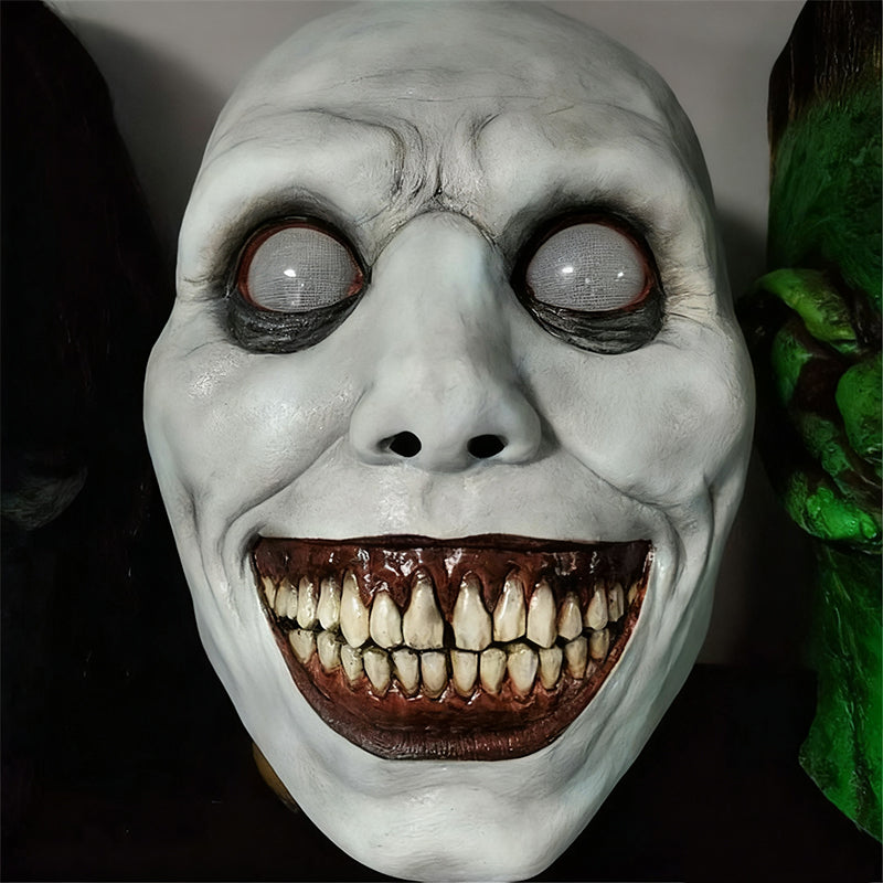 🔥Stor Halloween-överraskning!!💀Skrämmande Skräck Halloween Mask