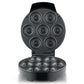 Elektrisk mini-doughnutmaskin med non-stick-yta