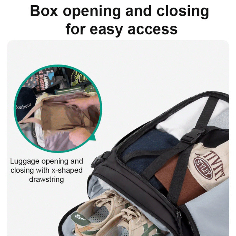 Ryggsäck med stor kapacitet🎒 i boxstil