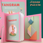 Children's Magnetic Tangram Puzzle Set