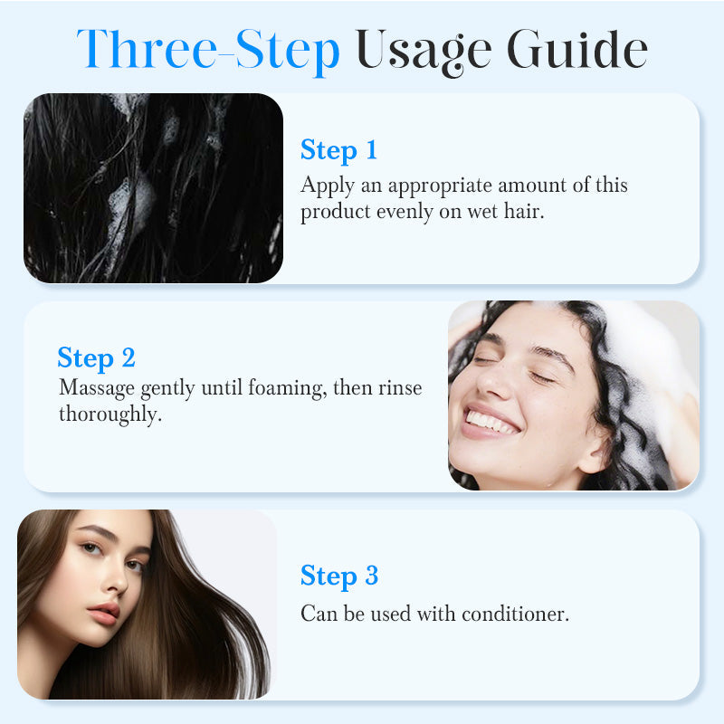 Uppfriskande schampo för slätt och glansigt hår