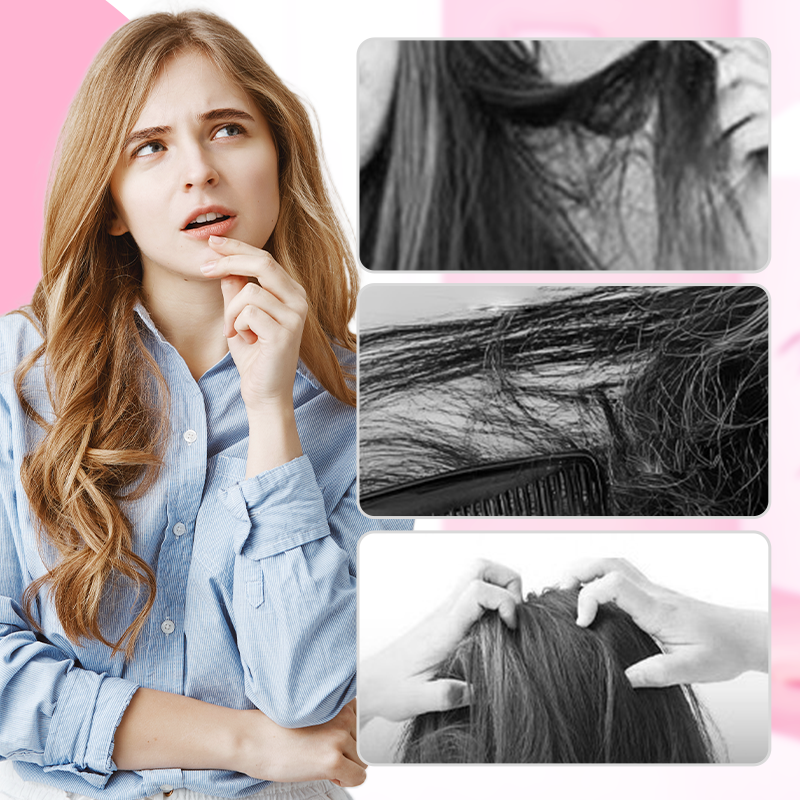 💇‍♀️ 50% RABATT NU! ✨ Rätkam för Alla Hårtyper - Jämn Värmedistribution med Skydd mot Överhettning för en Perfekt Slät Look 🌸🔥