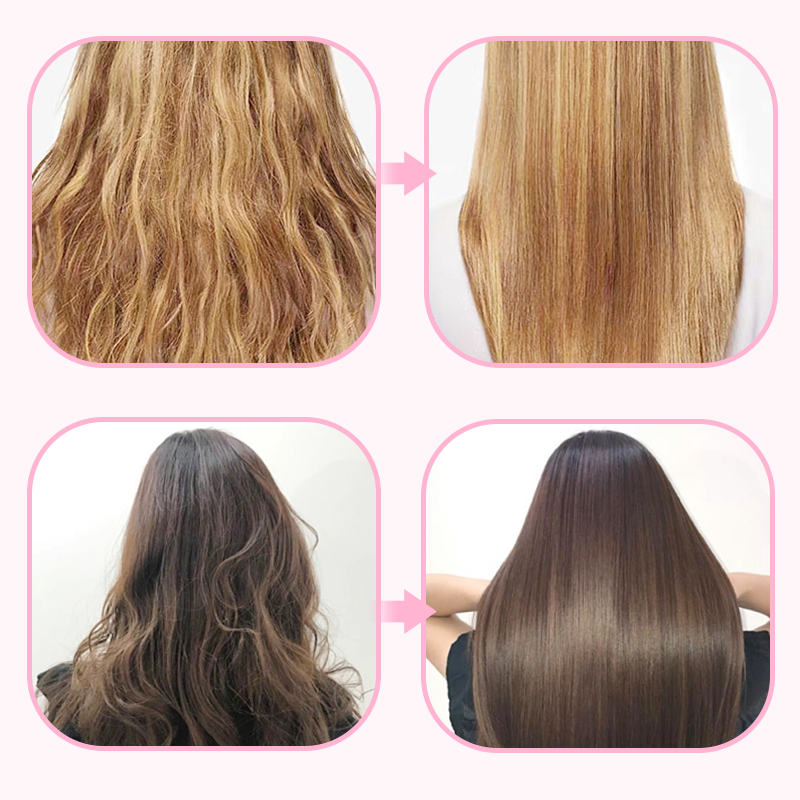 💇‍♀️ 50% RABATT NU! ✨ Rätkam för Alla Hårtyper - Jämn Värmedistribution med Skydd mot Överhettning för en Perfekt Slät Look 🌸🔥
