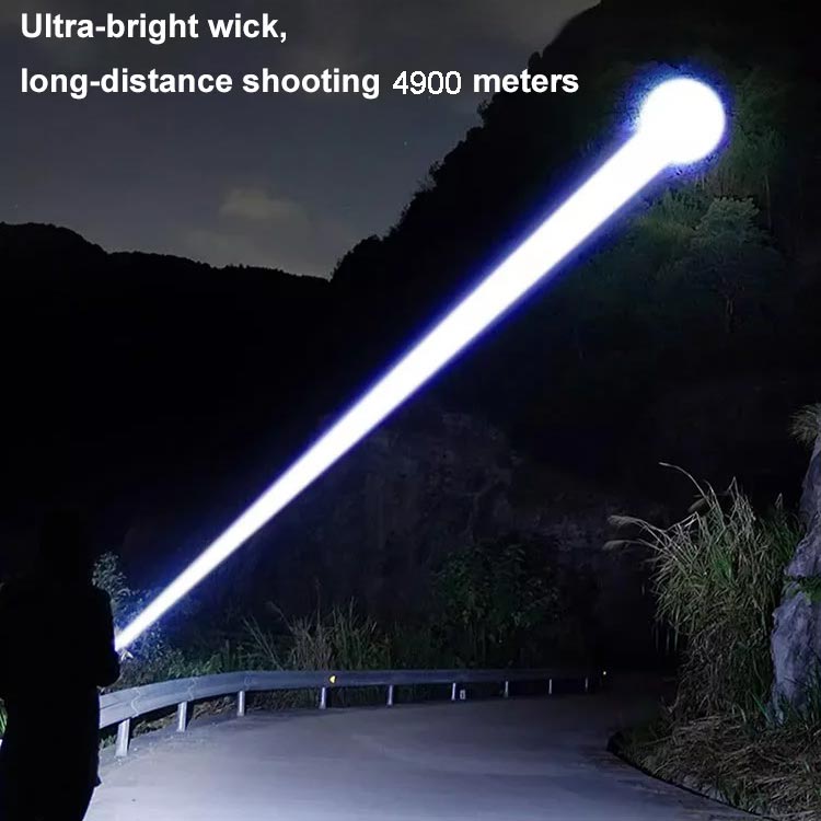 🔦☀️Superstark ljuszoombar ficklampa