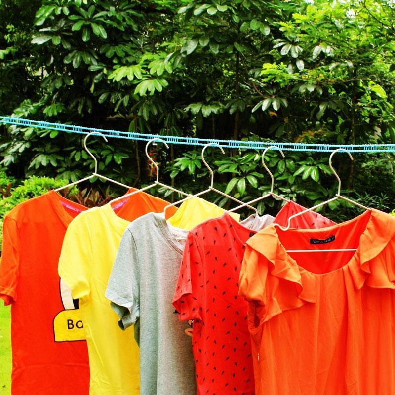 🧺 KÖP 1, FÅ 1 GRATIS! 🌬️ Vindskyddad och halkfri tvättlina – snabbtorkande, säker upphängning och enkel installation ☀️