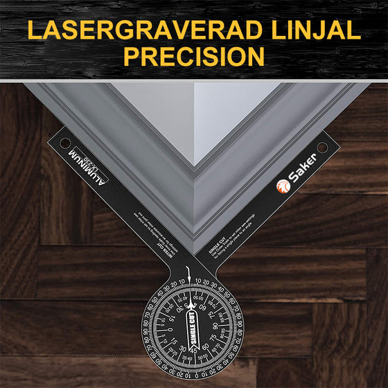 Digital Vinkelmätare med Magnetbas – Hög Precision, 0-360° Mätning & LCD-Display ⚙️