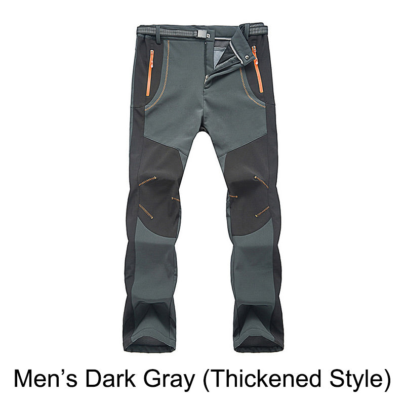 🧥 60% RABATT! 🥾 Vind- & Vattentäta Varmvandringsbyxor – Elastisk Midja, Andas Material & Flera Förvaringsfickor ⛰️