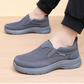 👟 50% RABATT NU! ✨ Ortopediska Andningsbara Slip-On-Sneakers för Män - Stödjer Sulgång med Minnesskuminsatser för Bekväm Heltidsanvändning 🏃‍♂️💨