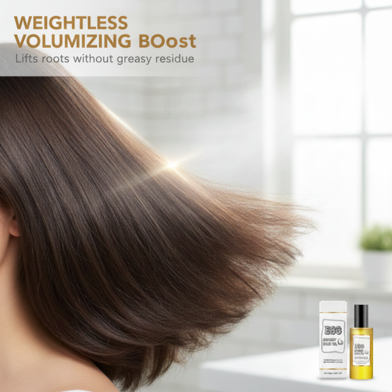 💆‍♀️ KÖP 1 FÅR 1 GRATIS! ✨ HÅRREPARATIONSOLJA - Äggprotein & Keratin, Återfuktar och Förstärker Slitna Hårslingor, Lämnar Håret Mjukt och Fullt av Glans 🌿🧴