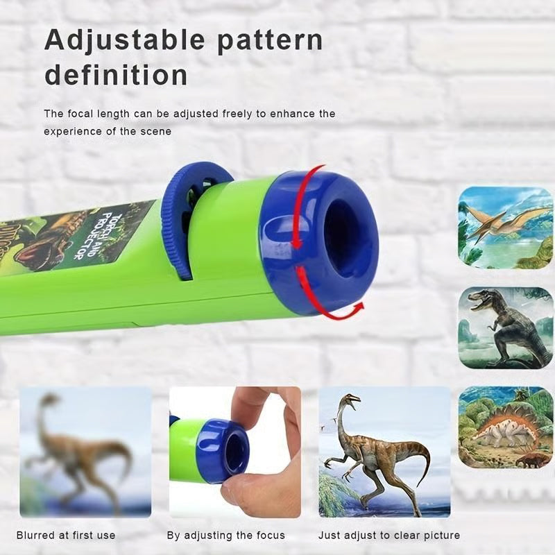 🎁SISTA DAGEN – 40% RABATT!🦖Pedagogisk projektorleksak med temaslides