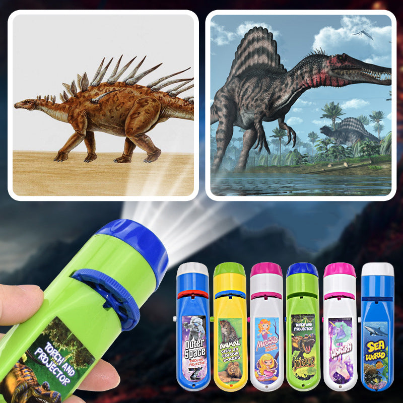 🎁SISTA DAGEN – 40% RABATT!🦖Pedagogisk projektorleksak med temaslides