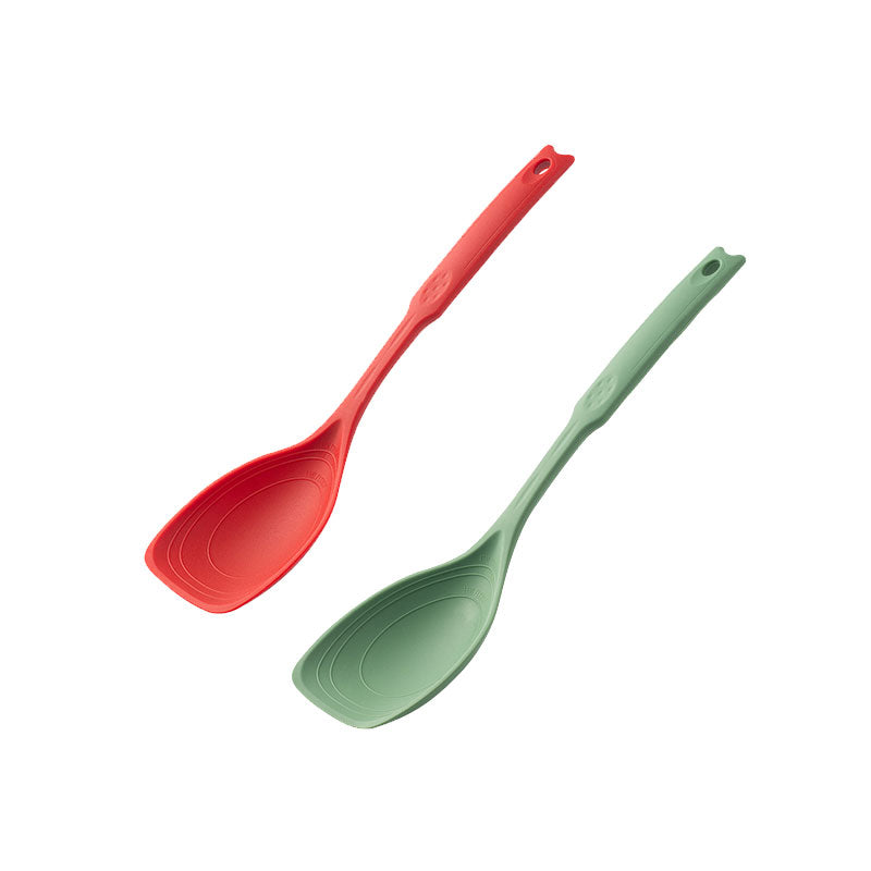 Värmestående köksspatel tillverkad av livsmedelskvalitets silicone