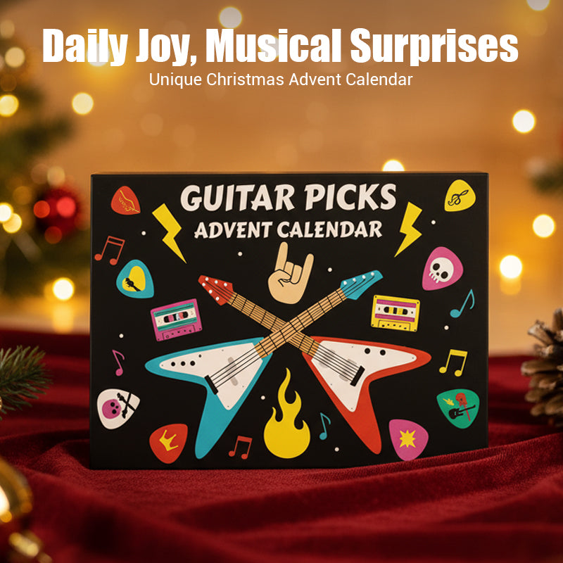 🎸24-dagars adventskalender med gitarrplektrum🎵