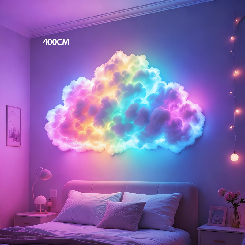 ⏳Begränsad tid 50 % rabatt⏰DIY USB-driven LED-belysning i form av åskmoln🌈☁️