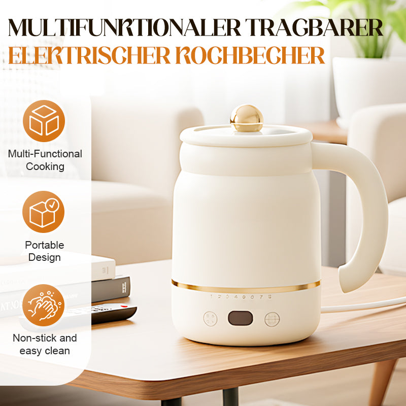 ☕ 60% RABATT NU! ⚡ Bärbar El-Kokarmugg – 3-i-1 Multifunktion, Snabb Uppvärmning & Autohållvarm 🍜📦
