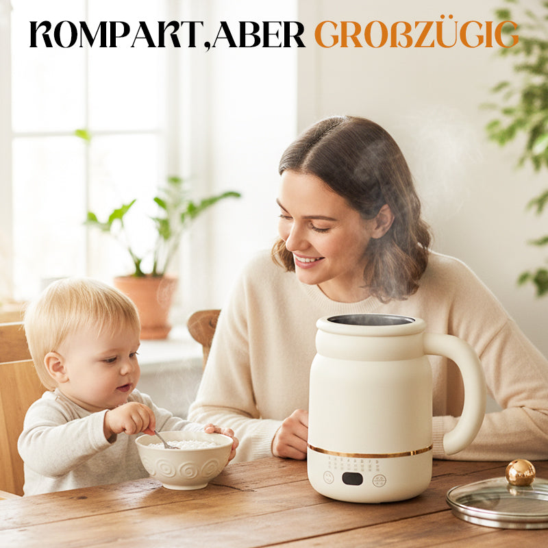 ☕ 60% RABATT NU! ⚡ Bärbar El-Kokarmugg – 3-i-1 Multifunktion, Snabb Uppvärmning & Autohållvarm 🍜📦