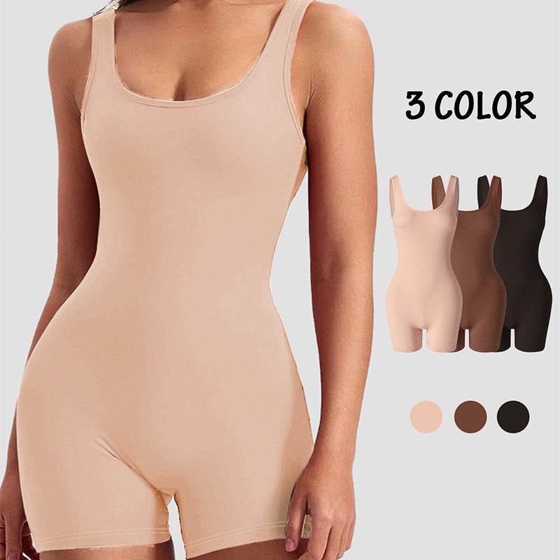 👙💫 TUMMY SHAPEWEAR BODYSUIT – Sömlöst och andningsbart tyg, omedelbar bantningseffekt, bekväm att bära hela dagen för en smickrande silhuett 🌸✨