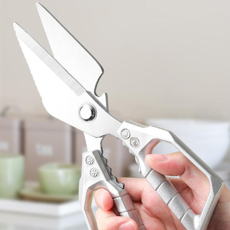 ✂️ 50% RABATT! ✨ MULTIFUNKTIONELL KÖKSSAX - Skär Ben & Öppnar Förpackningar, Ergonomiskt Handtag & Diskmaskinsäkert, Inkluderar Skalverktyg 🍗🔧