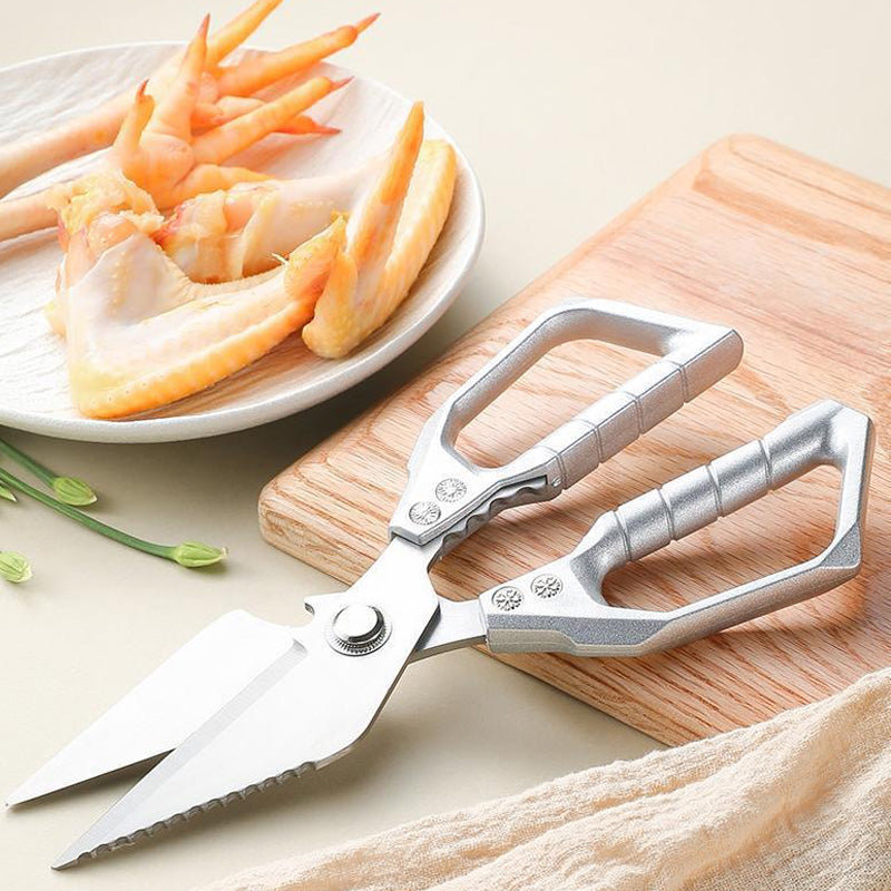 ✂️ 50% RABATT! ✨ MULTIFUNKTIONELL KÖKSSAX - Skär Ben & Öppnar Förpackningar, Ergonomiskt Handtag & Diskmaskinsäkert, Inkluderar Skalverktyg 🍗🔧
