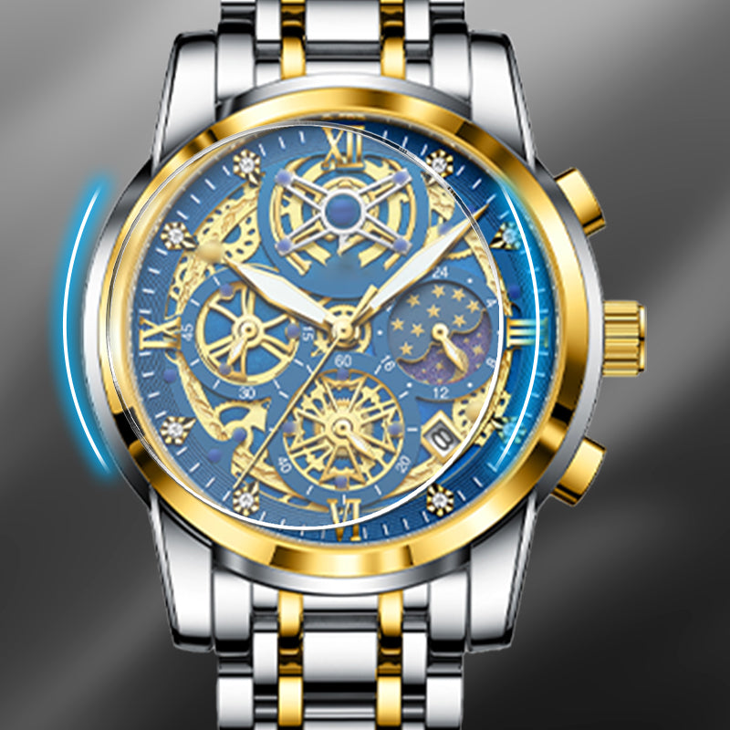 ⌚2025 Skelettiserad herrklocka - Moderiktig armbandsur 💎