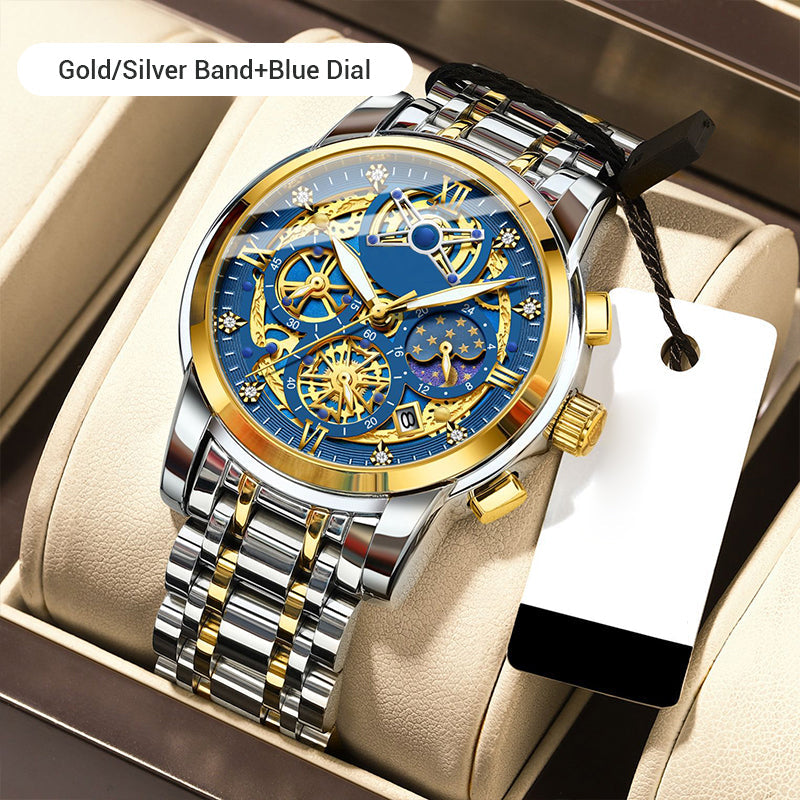 ⌚2025 Skelettiserad herrklocka - Moderiktig armbandsur 💎