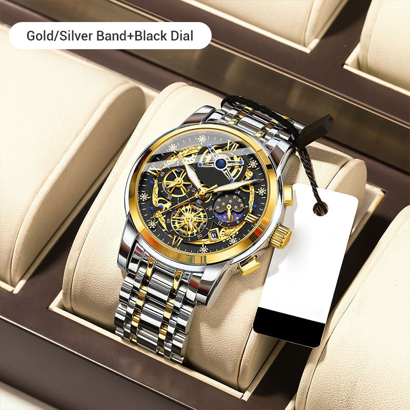 ⌚2025 Skelettiserad herrklocka - Moderiktig armbandsur 💎