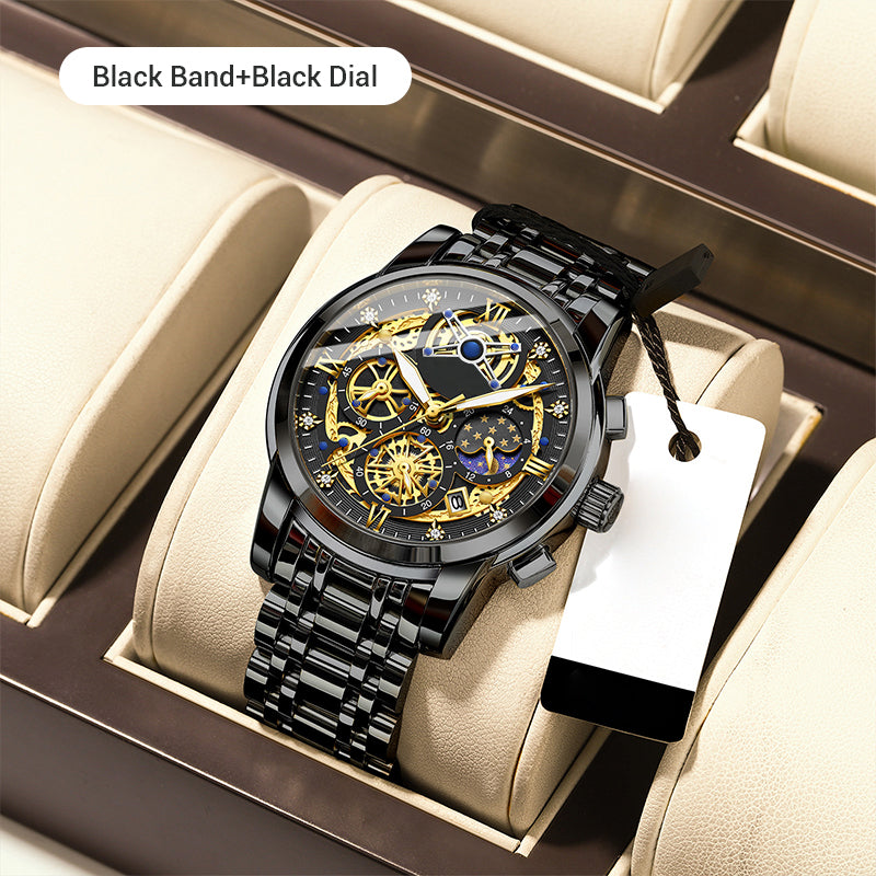 ⌚2025 Skelettiserad herrklocka - Moderiktig armbandsur 💎