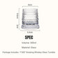 🥃 50% RABATT 💎 | 360° Roterande Whiskyglas – Stresslindring & Aromväckare