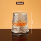 🥃 50% RABATT 💎 | 360° Roterande Whiskyglas – Stresslindring & Aromväckare