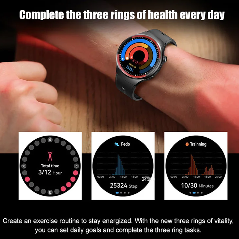 💎Smartklocka med Bluetooth · Hälsoklocka