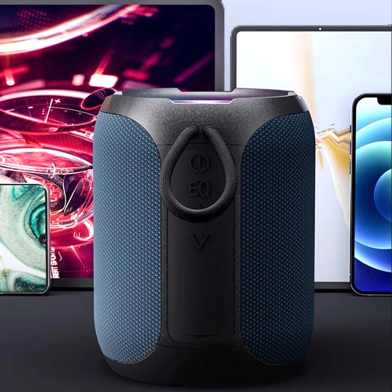 🔥🔊 50 % RABATT NU! 40W Bärbar Bluetooth-Högtalare med RGB-Belysning – Kraftfullt Ljud & Färgstark Ljusshow ✨🎶