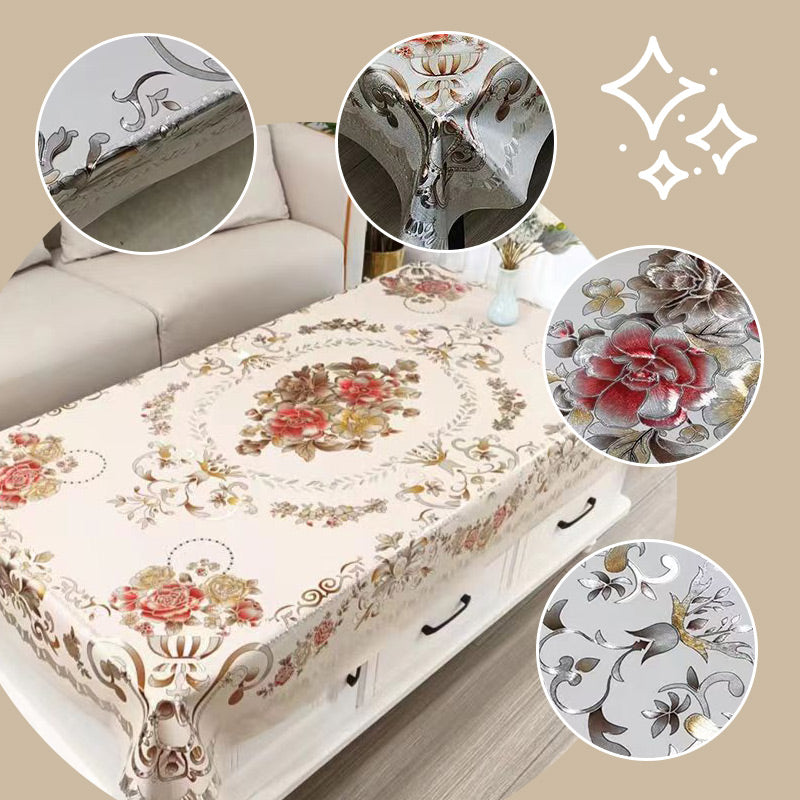 💐 50% OFF NOW! 🎉 Waterproof Tablecloth – Stain-Proof, Oil-Resistant & Easy Wipe Clean 📦