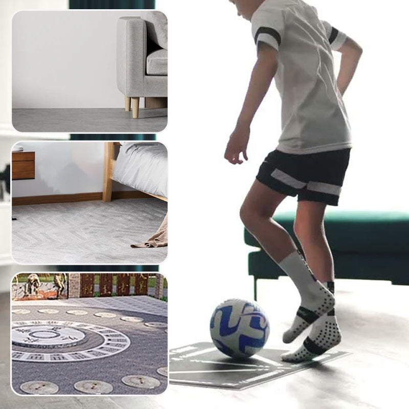 ⚽ Fotbollsträningsmatta för alla nivåer, halkfri och tyst