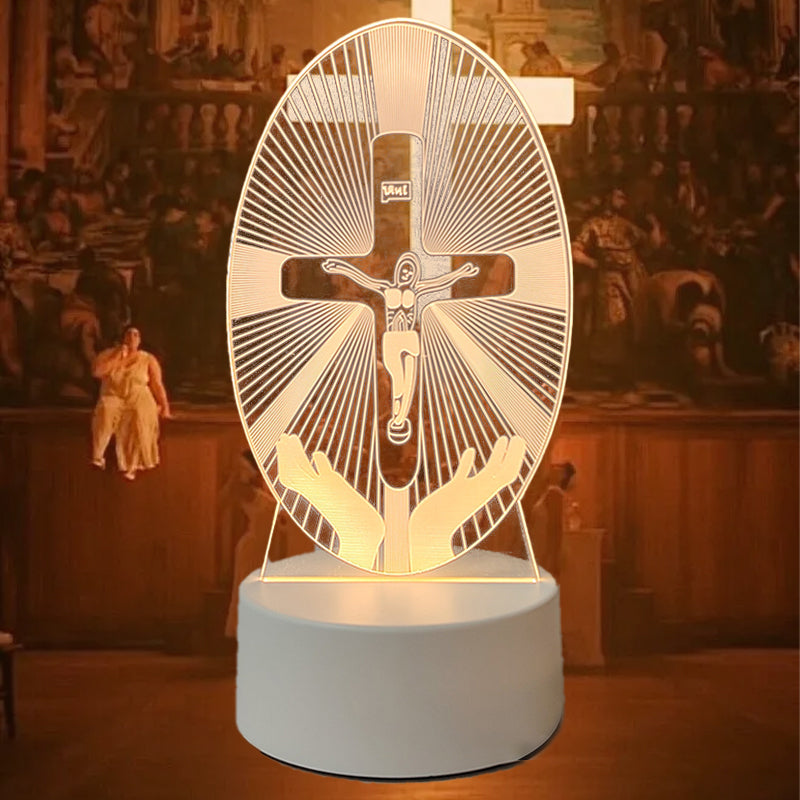 📢📢60 % rabatt!!!  ✝️Jungfru-bönelampa