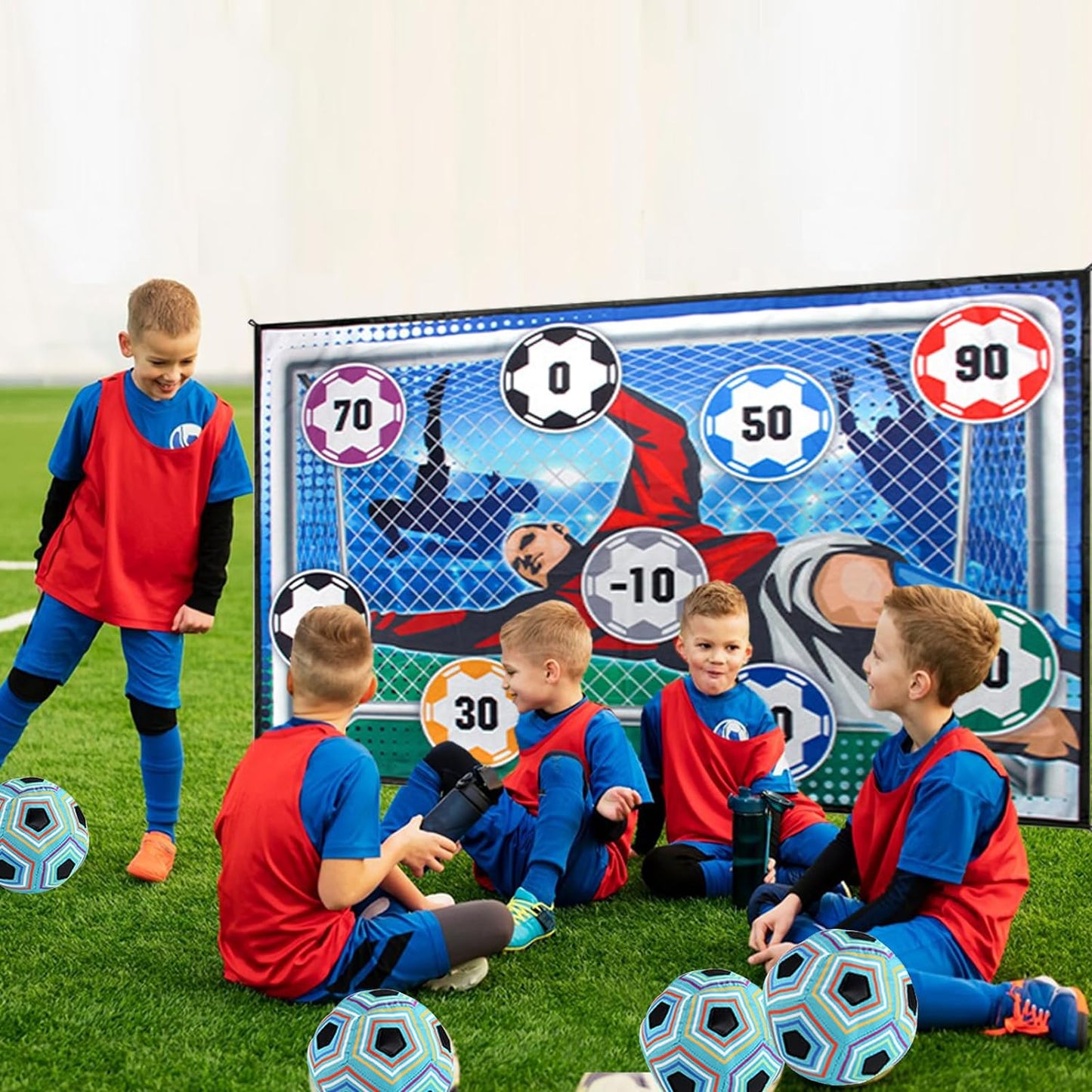 🎉Nya heta erbjudanden - 50% RABATT💥Fotbollsspelset för barn
