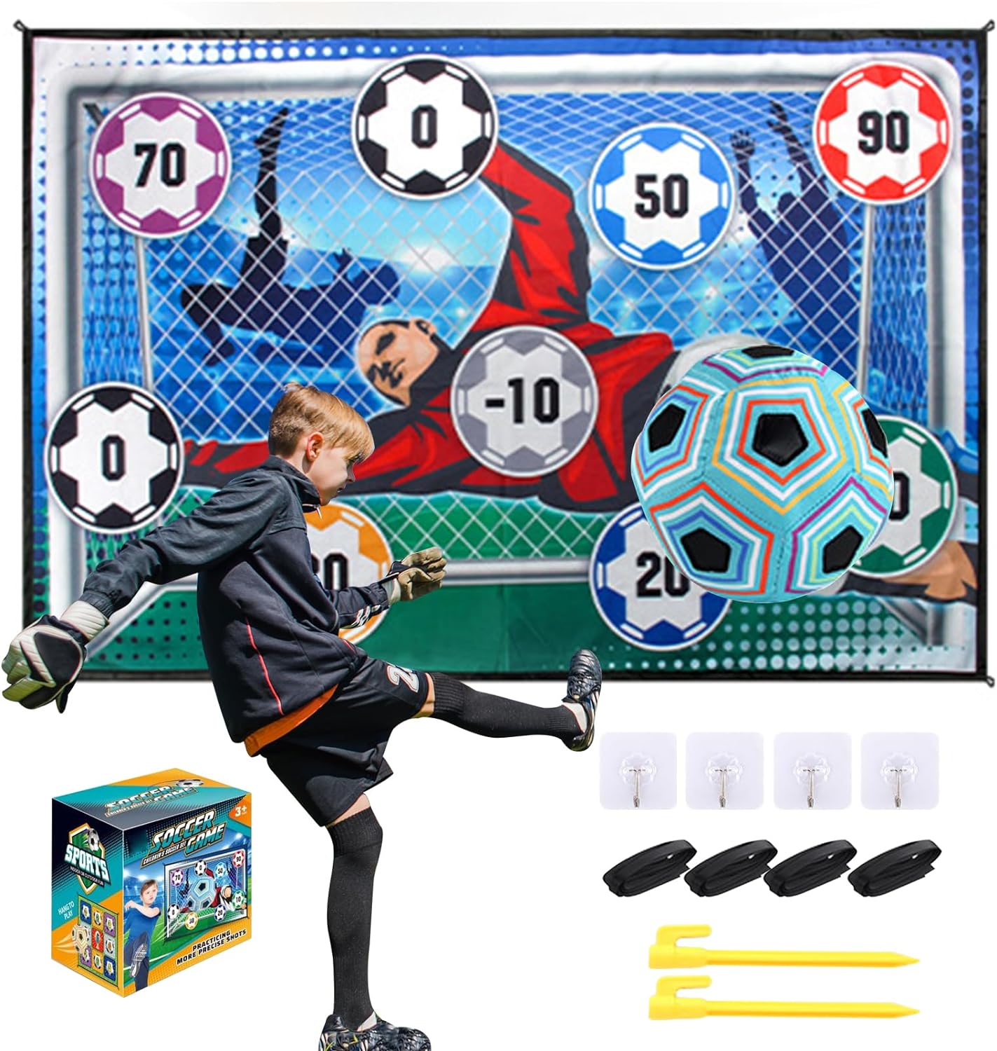 🎉Nya heta erbjudanden - 50% RABATT💥Fotbollsspelset för barn